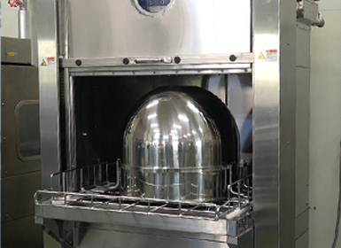 洗浄乾燥テストの写真