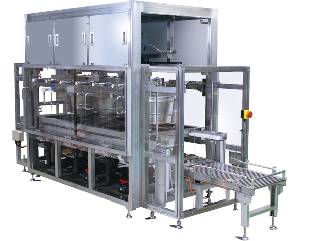 連続式野菜洗浄機画像