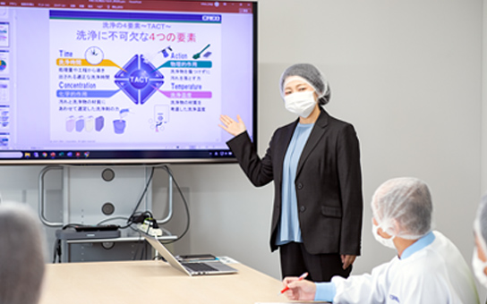 衛生講習会の写真
